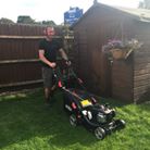 Mowing a lawn is just one of the gardening services we provide